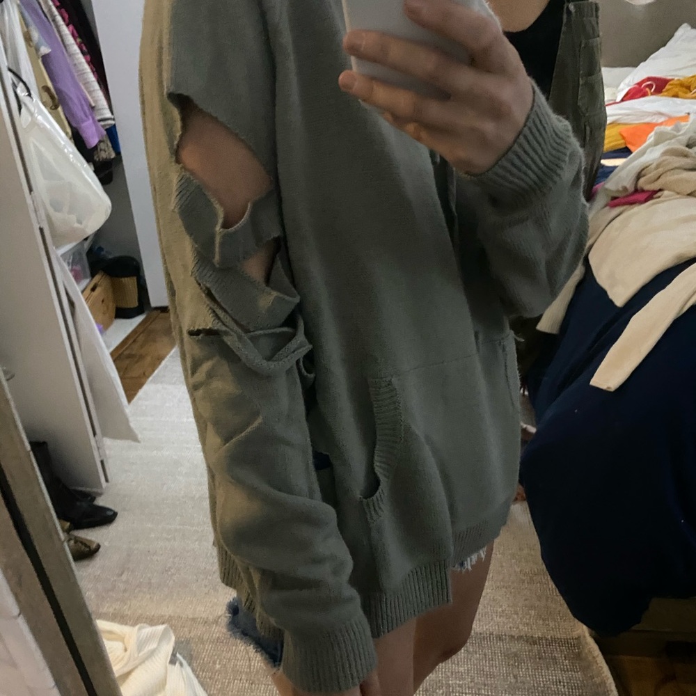 LF hoodie sweatshirt with cut outs